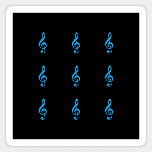 Treble clef Magnet